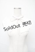 Fi.n.t / レース付け襟  白 S-25-05-31-011-CA-ZA-AS-ZS