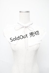 Fi.n.t / レース付け襟  白 S-25-05-31-011-CA-ZA-AS-ZS