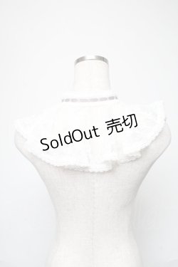 画像2: Fi.n.t / レース付け襟  白 S-25-05-31-011-CA-ZA-AS-ZS
