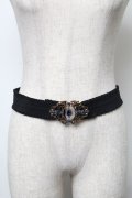 axes femme / 誕生石モチーフゴムベルト  ゴールドＸブルー S-25-05-31-012-AX-ZA-AS-ZS