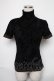 画像1: Jean Paul GAULTIER / ベロアトップス 40 黒 S-25-05-31-028-GO-TO-AS-ZS (1)