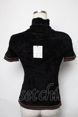画像2: Jean Paul GAULTIER / ベロアトップス 40 黒 S-25-05-31-028-GO-TO-AS-ZS