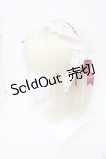 LOLITA / リボンカチューシャ  白ｘ赤 S-25-05-31-004-LO-TO-AS-ZS