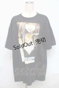 画像1: PUNK / Tシャツ  黒 S-25-05-31-032-PU-TO-AS-ZS