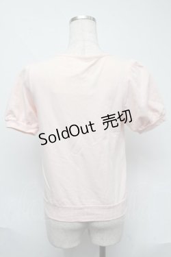 画像2: Ank Rouge / プリントカットソー  ピンク S-25-05-31-040-CA-TO-AS-ZS