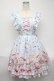 画像1: axes femme kawaii / ダイナーカフェジャンパースカート  サックス S-25-05-31-043-AX-OP-HR-ZS (1)