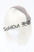 m petit by misako / TT*AMリボンカチューシャ  茶 S-25-06-01-005-LO-AC-HR-ZS