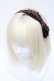 画像1: m petit by misako / TT*AMリボンカチューシャ  茶 S-25-06-01-005-LO-AC-HR-ZS (1)
