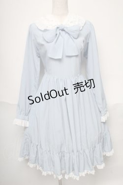 画像1: Physical Drop / ベーシックワンピース  サックス S-25-06-01-039-LO-OP-HR-ZS