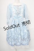 Angelic Pretty / 眠れる深海の星々ワンピース  サックス S-25-06-01-040-AP-OP-AS-ZS