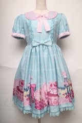 Angelic Pretty /Lovely Toyboxワンピース  サックス S-25-06-01-041-AP-OP-AS-ZS