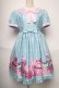 画像1: Angelic Pretty /Lovely Toyboxワンピース  サックス S-25-06-01-041-AP-OP-AS-ZS (1)