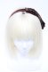 画像2: m petit by misako / TT*AMリボンカチューシャ  茶 S-25-06-01-005-LO-AC-HR-ZS (2)