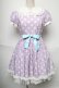 画像1: Angelic Pretty / French Dot Dreamワンピース  ラベンダー S-25-06-01-044-AP-OP-HR-ZS (1)