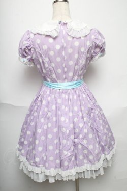 画像2: Angelic Pretty / French Dot Dreamワンピース  ラベンダー S-25-06-01-044-AP-OP-HR-ZS