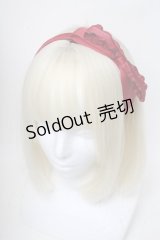 m petit by misako / TT*AMリボンカチューシャ  赤 S-25-06-01-006-LO-AC-HR-ZS