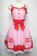 画像1: Angelic Pretty / Candy Popジャンパースカート  ピンクｘ赤 S-25-06-01-047-AP-OP-AS-ZS (1)