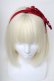 画像2: m petit by misako / TT*AMリボンカチューシャ  赤 S-25-06-01-006-LO-AC-HR-ZS (2)
