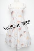 Leur Getter / Tea Time Tartキャミワンピース  グレー S-25-06-01-052-LU-OP-ET-ZS