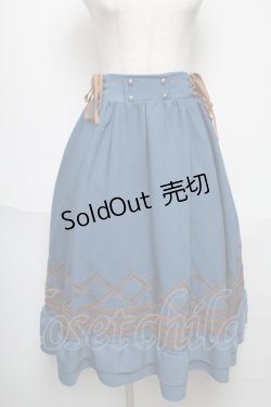 画像1: LOLITA / スカート  ブルーｘブラウン S-25-06-01-057-LO-SK-AS-ZS