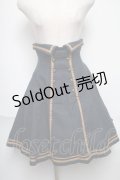 EXCENTRIQUE / Cadetコルセットスカート  紺 S-25-06-01-058-EL-SK-AS-ZS