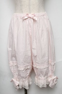 画像1: Angelic Pretty / ピンタックドロワーズ  ピンク S-25-06-01-060-AP-PA-HR-ZS