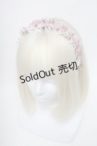 m petit by misako / AMギャザーカチューシャ  ピンク S-25-06-01-008-LO-AC-HR-ZS