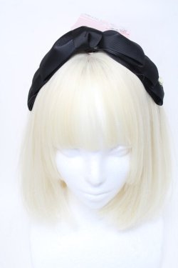 画像2: m petit by misako / NINA'sコラボ AM*NIフラワーカチューシャ  黒 S-25-06-01-001-LO-AC-HR-ZS