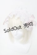 LOLITA / ヘッドドレス  ピンク S-25-06-01-013-LO-ZA-HR-ZS