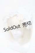 LOLITA / ヘッドドレス  白 S-25-06-01-014-LO-ZA-HR-ZS
