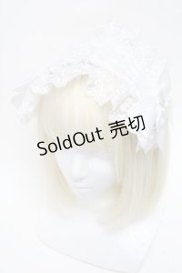 LOLITA / ヘッドドレス  白 S-25-06-01-014-LO-ZA-HR-ZS