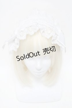 画像2: LOLITA / ヘッドドレス  白 S-25-06-01-014-LO-ZA-HR-ZS