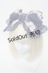 BABY,THE STARS SHINE BRIGHT / 恋する香りの魔法柄リボンカチューシャ  紺 S-25-06-01-015-BA-AC-HR-ZS