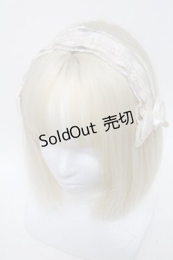 画像1: m petit by misako / AMレースカチューシャ  オフ S-25-06-01-016-LO-AC-HR-ZS