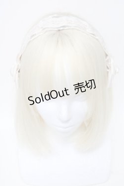 画像2: m petit by misako / AMレースカチューシャ  オフ S-25-06-01-016-LO-AC-HR-ZS