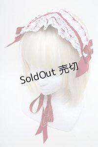 BABY,THE STARS SHINE BRIGHT / Creamy Ribbonヘッドドレス  エンジｘ白 S-25-06-01-018-BA-AC-HR-ZS