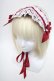 画像1: BABY,THE STARS SHINE BRIGHT / Creamy Ribbonヘッドドレス  エンジｘ白 S-25-06-01-018-BA-AC-HR-ZS (1)