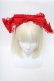 画像2: Angelic Pretty / レースハートチャームくるりんカチューシャ  赤 S-25-06-01-019-AP-AC-HR-ZS (2)