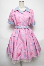 画像1: Angelic Pretty / Neon Star Dinerワンピース  ピンク S-25-06-01-031-AP-OP-HR-ZT506 (1)