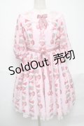 Angelic Pretty / Strawberry Dollワンピース  ピンク S-25-06-01-032-AP-OP-AS-ZS