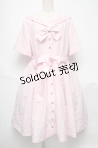 LIEF / セーラーシリーズ ワンピース XXL ピンク S-25-06-01-033-LO-TO-HR-ZS