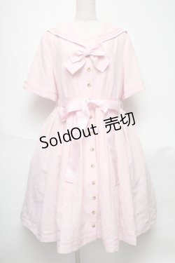 画像1: LIEF / セーラーシリーズ ワンピース XXL ピンク S-25-06-01-033-LO-TO-HR-ZS