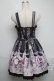 画像2: metamorphose / Lace up dollあみあげジャンパースカート&ヘッドドレス  ピンクｘ黒 S-25-06-03-045-ME-OP-AS-ZS (2)