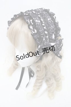 画像3: metamorphose / Lace up dollあみあげジャンパースカート&ヘッドドレス  ピンクｘ黒 S-25-06-03-045-ME-OP-AS-ZS