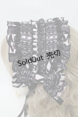 画像4: metamorphose / Lace up dollあみあげジャンパースカート&ヘッドドレス  ピンクｘ黒 S-25-06-03-045-ME-OP-AS-ZS