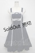 axes femme kawaii / リナズジャンパースカート  紺 S-25-06-03-047-AX-OP-AS-ZS