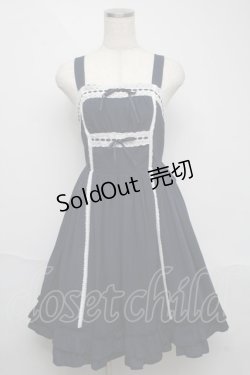 画像1: axes femme kawaii / リナズジャンパースカート  紺 S-25-06-03-047-AX-OP-AS-ZS