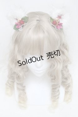 画像2: LOLITA / ねこ耳クリップ  白 S-25-06-03-004-LO-ZA-AS-ZS
