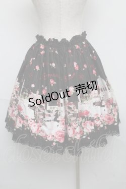画像2: metamorphose / Blooming Gardenスカート  黒 S-25-06-03-064-ME-SK-AS-ZS