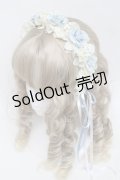 Atelier Beatrice / ローズパールカチューシャ  オフｘサックス S-25-06-03-014-GO-AC-AS-ZS